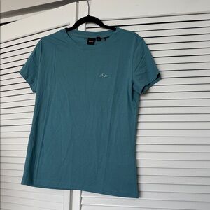 Boss Orange Label SS Crew Tee in Teal Blue -Large